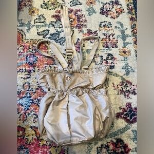 Tan Lululemon Bag